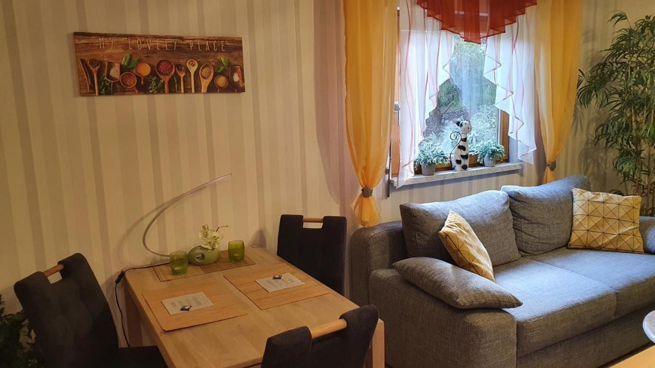 Ferienwohnung Sonnenblick บิสชอฟส์แวร์ดา ภายนอก รูปภาพ