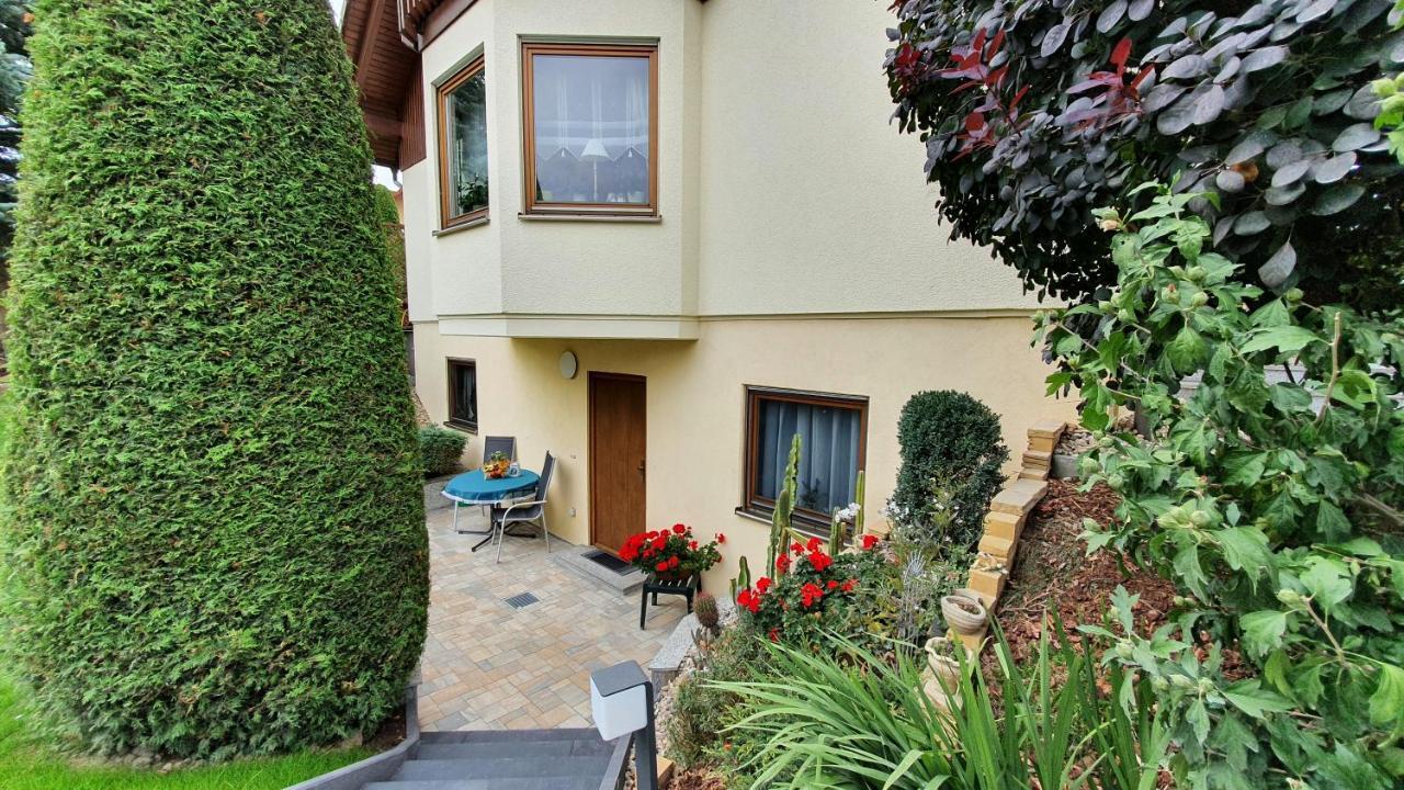 Ferienwohnung Sonnenblick บิสชอฟส์แวร์ดา ภายนอก รูปภาพ
