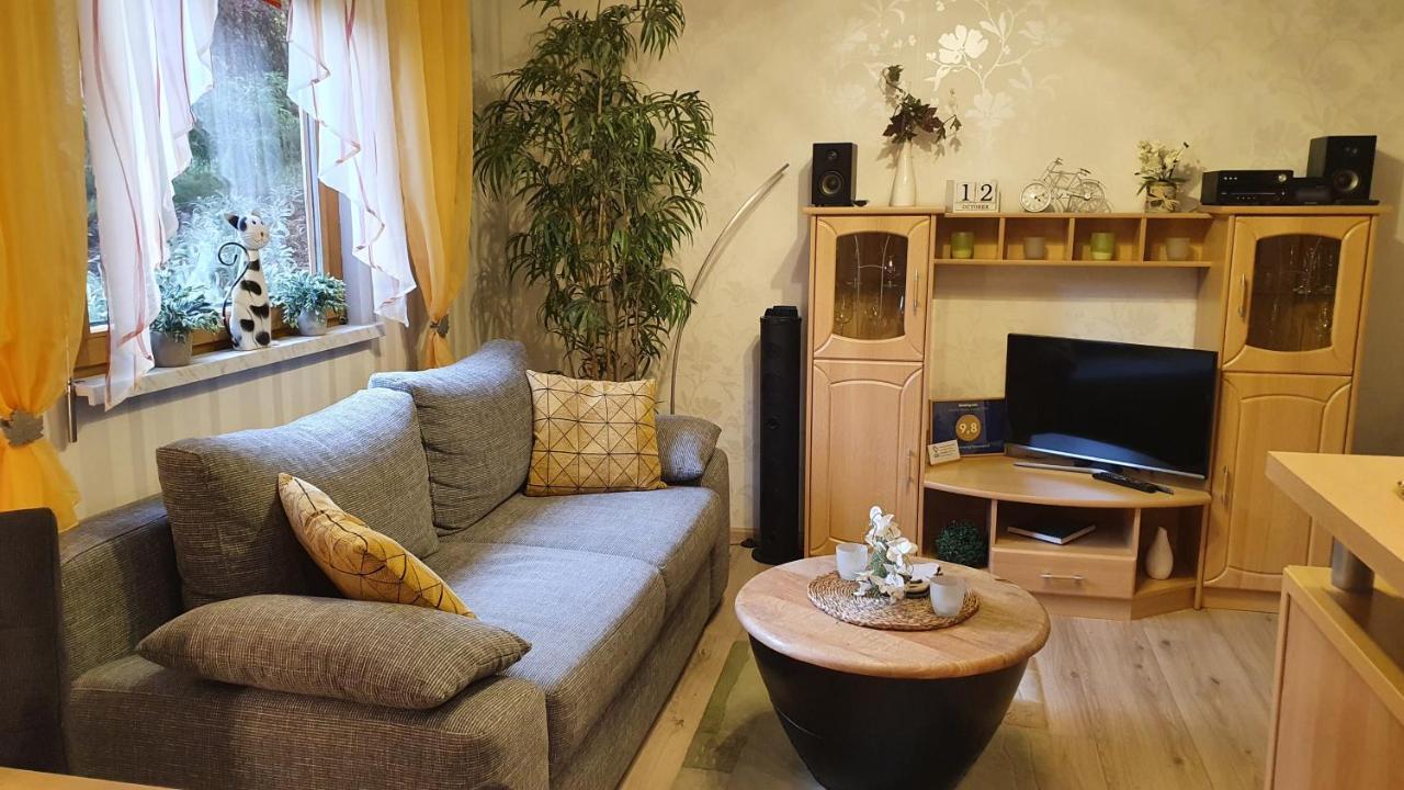 Ferienwohnung Sonnenblick บิสชอฟส์แวร์ดา ภายนอก รูปภาพ