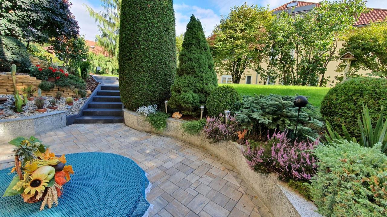 Ferienwohnung Sonnenblick บิสชอฟส์แวร์ดา ภายนอก รูปภาพ